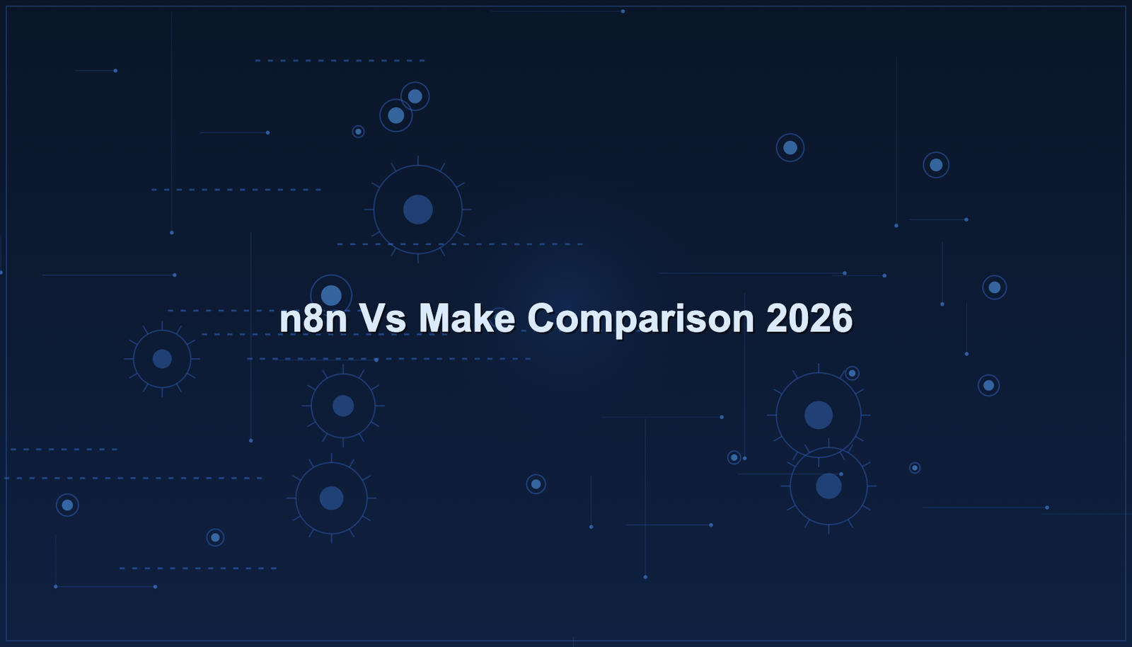 n8n vs Make.com 2026: Open-Source or All-in-One?